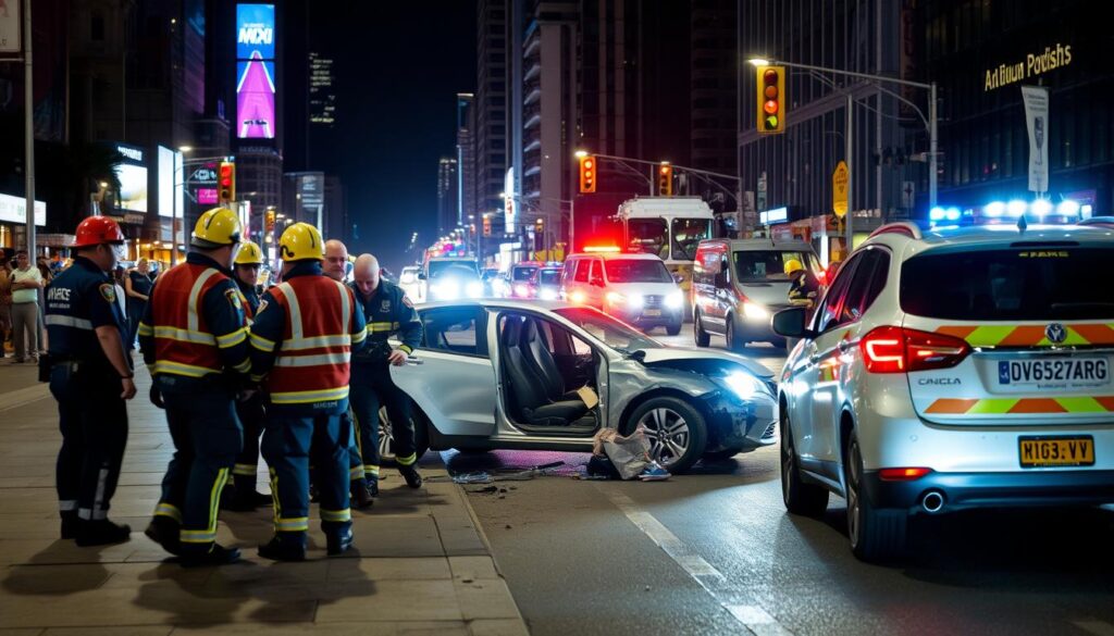 obsługa wypadków drogowych