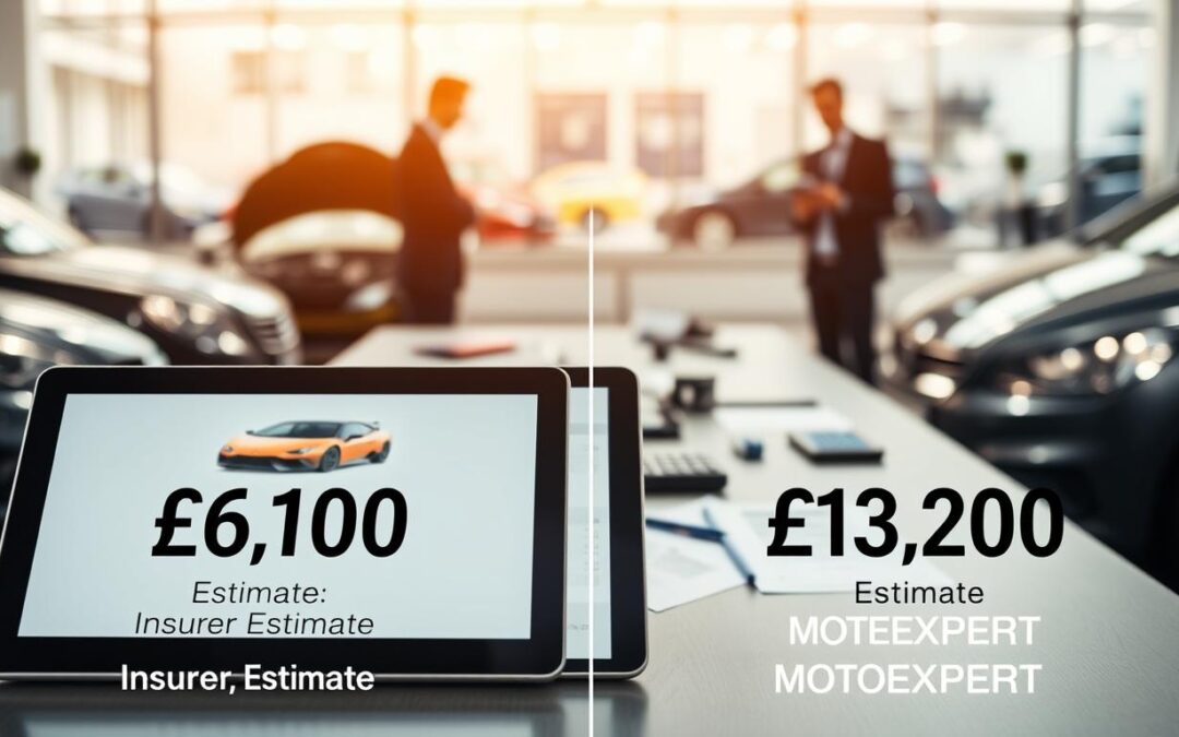 Ubezpieczyciel 6 100 EUR, a rzeczoznawca MOTOEXPERT 13 200 EUR