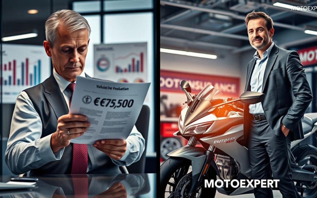 Wycena ubezpieczyciela 7 500 EUR vs MOTOEXPERT 15 000 EUR