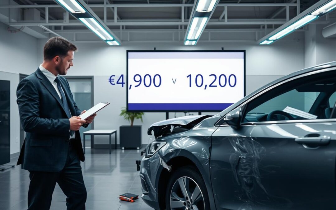 Wycena ubezpieczyciela 4 900 EUR vs MOTOEXPERT 10 200 EUR