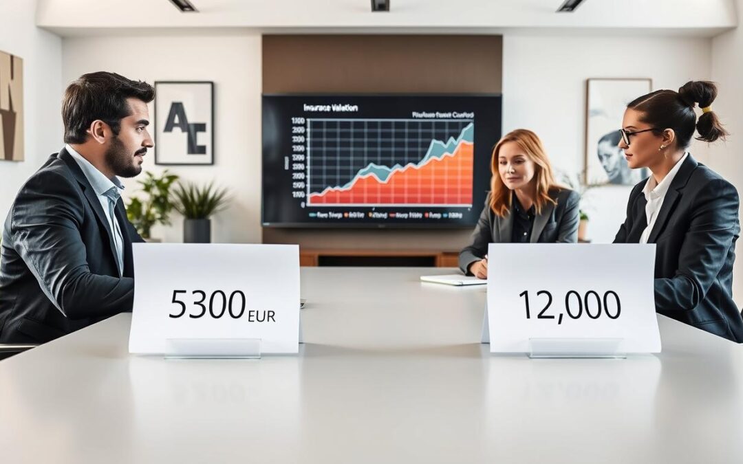 Wycena ubezpieczyciela 5 300 EUR vs MOTOEXPERT 12 000 EUR