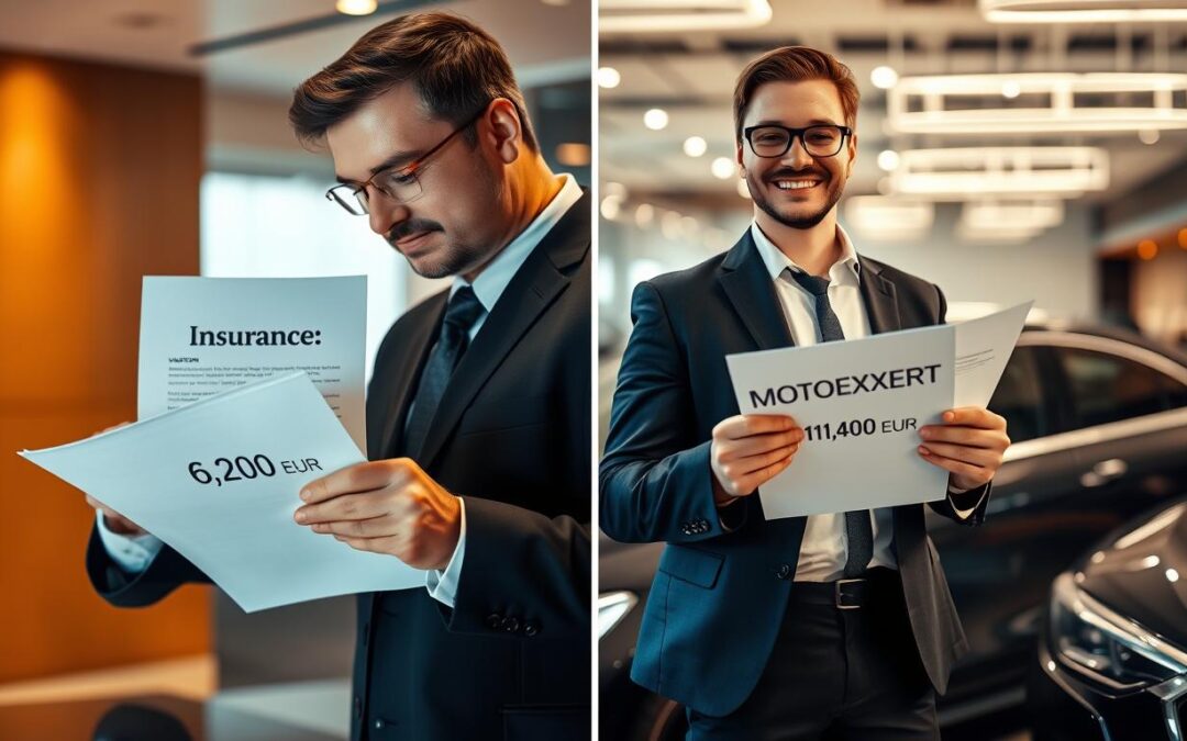 Ubezpieczyciel 6 200 EUR, a rzeczoznawca MOTOEXPERT 11 400 EUR