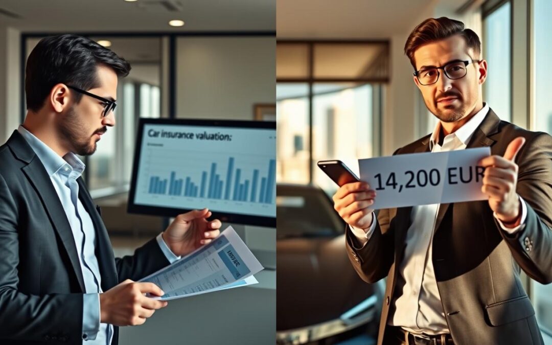 Ubezpieczyciel 6 800 EUR, a rzeczoznawca MOTOEXPERT 14 200 EUR