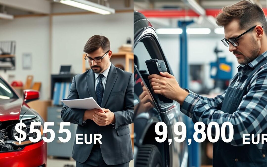 Ubezpieczyciel 5 555 EUR, a rzeczoznawca MOTOEXPERT 9 800 EUR
