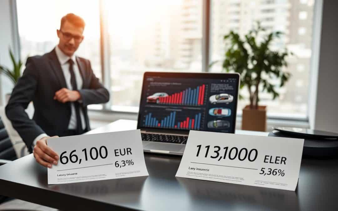 Wycena ubezpieczyciela 6 100 EUR vs MOTOEXPERT 13 200 EUR