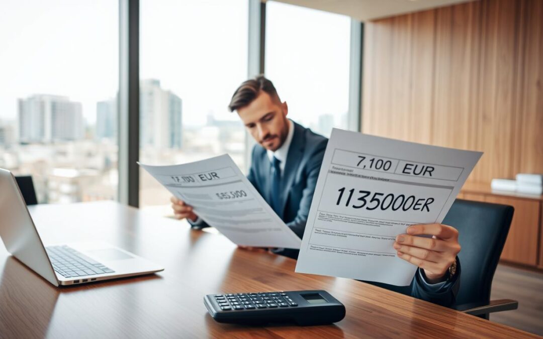 Wycena ubezpieczyciela 7 100 EUR vs MOTOEXPERT 13 500 EUR