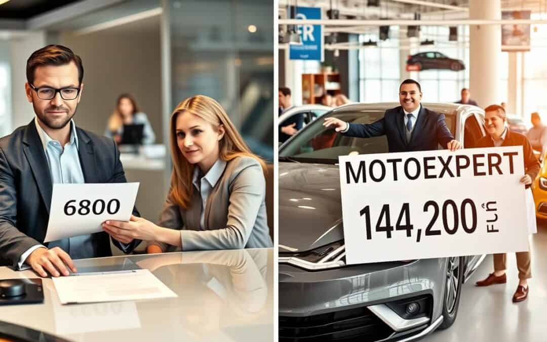 Wycena ubezpieczyciela 6 800 EUR vs MOTOEXPERT 14 200 EUR